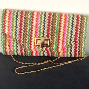 Multi-Color Clutch Purse